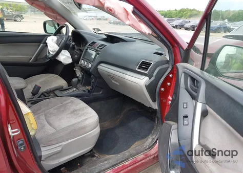 2016 Subaru Forester 2.5I Premium from USA, damaged, VIN JF2SJAFC2GH422118